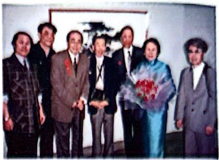 Chow's exhibition in Shanghai in 1997