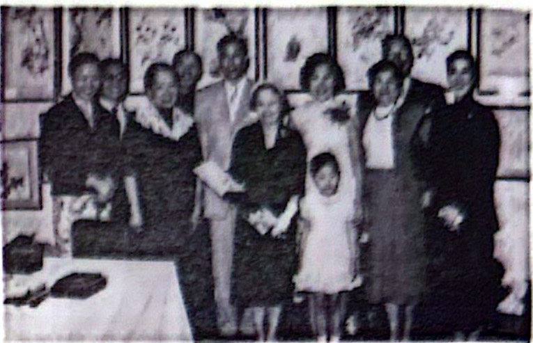Chow's third solo exhibition in Hong Kong in 1957